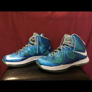 Nike LeBron X (10) “Blue Diamond” Men’s Sz 12